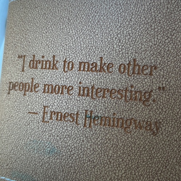 Ernest Hemingway 6 oz. Stainless Steel Flask - Picture 3 of 6